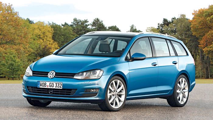 Την άνοιξη θα παρουσιαστεί το νέο VW Golf Variant, με καλύτερους χώρους επιβατών από πριν και πρακτικό πορτ-μπαγκάζ 500 λτ.